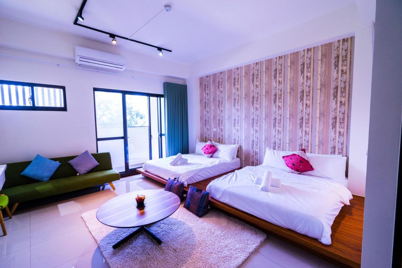 黑琵軼棧湖濱旅宿 K&B Happy Hostel Tainan Dış mekan fotoğraf