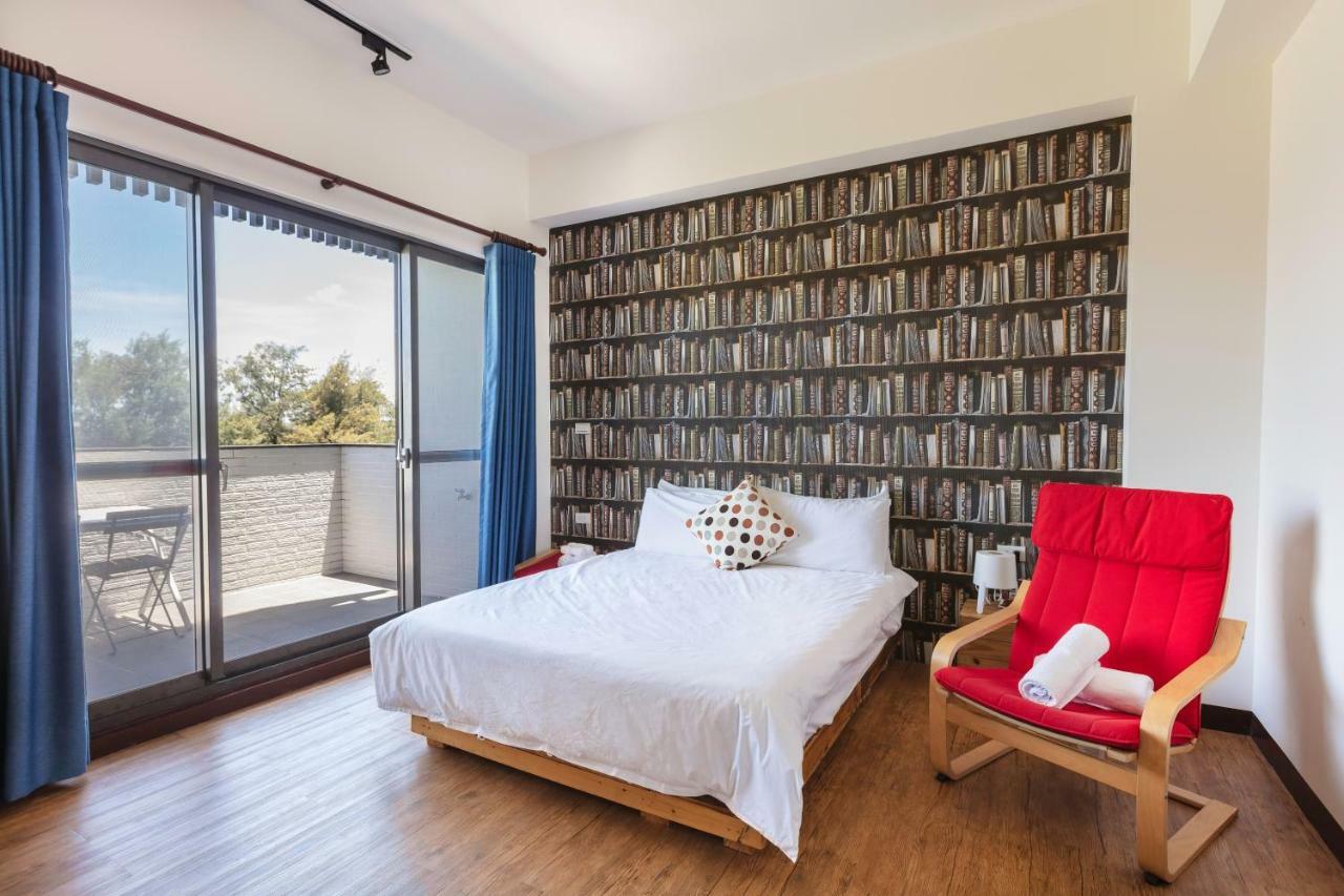 黑琵軼棧湖濱旅宿 K&B Happy Hostel Tainan Dış mekan fotoğraf